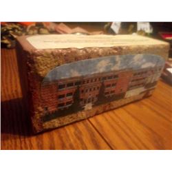 COMMEMORATIVE ART BRICK OF WOODROW WILSON HIGH SCHOOL