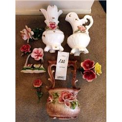 VINTAGE CAPODIMONTE COLLECTION LOT
