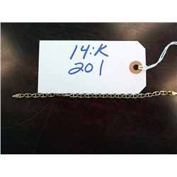 14 K  GOLD BRACELET