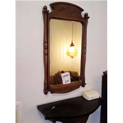 BEAUTIFUL WOODEN WALL MIRROR