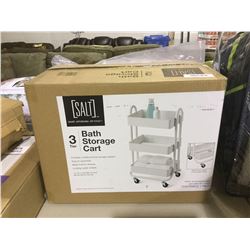 Salt 3-Tier Bath Storage Cart