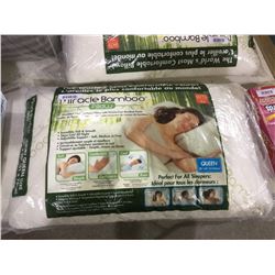 Miracle Bamboo Queen Size Memory Foam Pillow