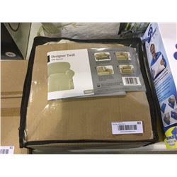 Designer Twill Chair Slipcover