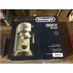 DeLonghi Dedica Deluxe 15-Bar Espresso and Cappuccino Maker