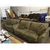 Image 1 : NEW Smith-Sage Sofa, Love Seat and Sofa Chair Set w/ Throw Pillows