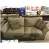 Image 2 : NEW Smith-Sage Sofa, Love Seat and Sofa Chair Set w/ Throw Pillows
