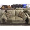 Image 3 : NEW Smith-Sage Sofa, Love Seat and Sofa Chair Set w/ Throw Pillows