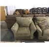 Image 4 : NEW Smith-Sage Sofa, Love Seat and Sofa Chair Set w/ Throw Pillows