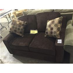 NEW Landen Sofa and Love Seat Set w/ Throw Pillows (love seat is shown, sofa is still wrapped in pla