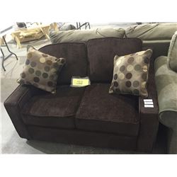 NEW Landen Sofa and Love Seat Set w/ Throw Pillows (love seat is shown, sofa is still wrapped in pla