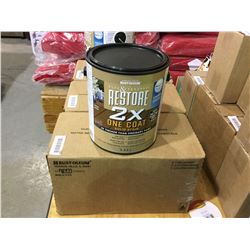 Case of Rust-oleum Deck and Concrete Restore (2 x 3.43L)