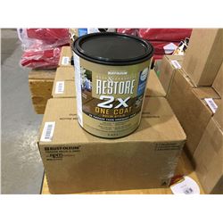 Case of Rust-oleum Deck and Concrete Restore (2 x 3.43L)