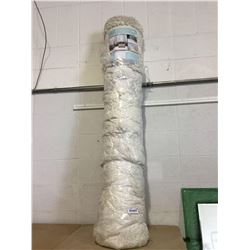 White 5' x 7' Shag Rug