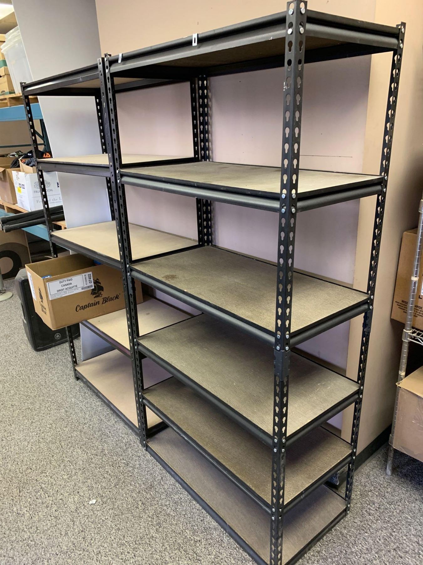 Adjustable Metal Shelving Racking 6ft X 16 X30 adjustable-metal-shelving-racking-6ft-x-16-x30