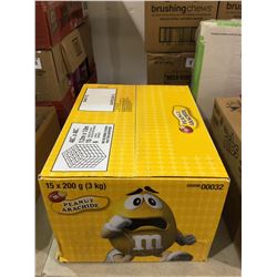 Case 15 x 200g M&M Peanuts
