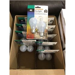 Case of 40w lightbulbs