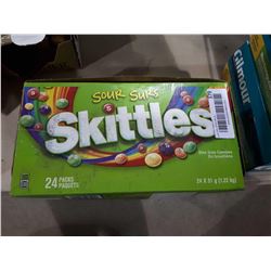 Case 24 x 51g sour skittles