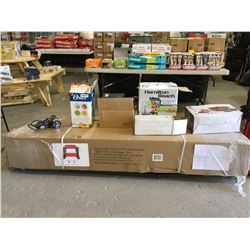 Gazebo Patio Swing in box, grey