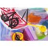 Image 3 : John Hoyland British Abstract Oil on Canvas '95
