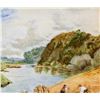 Image 1 : Seth Eastman American Watercolor on Paper