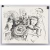 Image 2 : Le Corbusier French-Swiss Modernist Ink on Paper