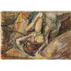 Image 1 : Andre Masson French Modernist Watercolor on Paper