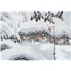 Image 3 : Yu Zhixue b.1935 Chinese Watercolor Snow Scroll