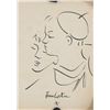 Image 1 : Jean Cocteau French Cubist Ink on Paper
