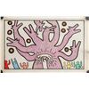 Image 1 : Keith Haring US Pop Art Mixed Media on Paper
