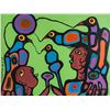 Image 1 : Norval Morrisseau 1932-2007 Canadian Acrylic
