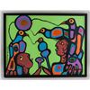 Image 2 : Norval Morrisseau 1932-2007 Canadian Acrylic