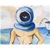 Image 3 : David Burliuk Ukrainian Futurist Gouache on Paper
