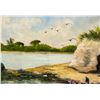 Image 3 : American School Oil on Canvas Signed Bert '13