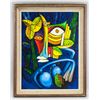 Image 2 : Wifredo Lam Cuban Surrealist Oil on Canvas