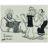 Image 1 : Elzie Crisler Segar US Pop Art Ink on Paper