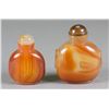 Image 2 : Pair of Agate Snuff Bottles