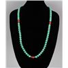 Image 1 : Chinese Turquoise Carved Necklace