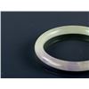 Image 3 : 2 PC Burma Green Jadeite Carved Bangle
