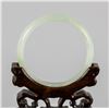 Image 7 : 2 PC Burma Green Jadeite Carved Bangle