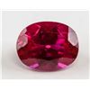 Image 1 : 6.30 ct Natural Ruby Oval Cut Gemstone Certificate