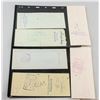 Image 3 : Six Canadian Albertan Cancelled Cheques1940-1950s