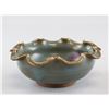 Image 2 : Chinese Junyao Style Flambe Porcelain Lotus Bowl