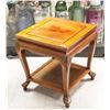 Image 1 : Chinese Huanghuali Wood Carved Table