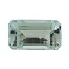 Image 1 : 4.30 ct. Natural Emerald Cut Aquamarine