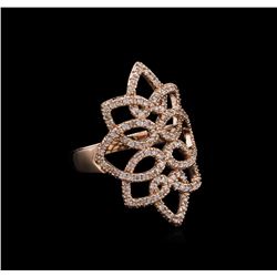 0.65 ctw Diamond Ring - 14KT Rose Gold