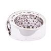 Image 3 : 2.35 ctw Pink Sapphire And Diamond Band - 18KT White Gold