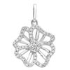 Image 1 : 14k Gold 0.19CTW Diamond Pendant, (SI3-I1/H-I)