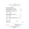 Image 3 : 1.17 ctw Diamond Earrings - 14KT White Gold