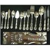 Image 1 : 78pcs Gorham sterling flatware  89.5oz  pattern S