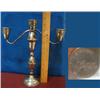 Image 1 : 74.5oz Sterling Weighted Convertible Candelabra. 